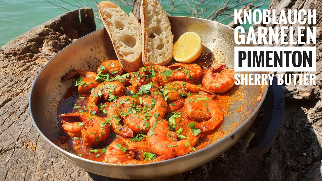 #491: Knoblauch-Garnelen mit Pimenton-Sherry-Butter