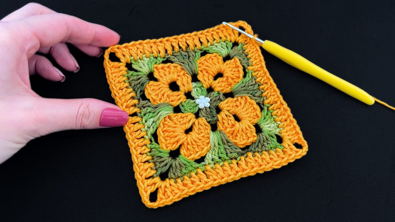 ЛЕГКИЙ И КРАСИВЫЙ БАБУШИНСКИЙ КВАДРАТ