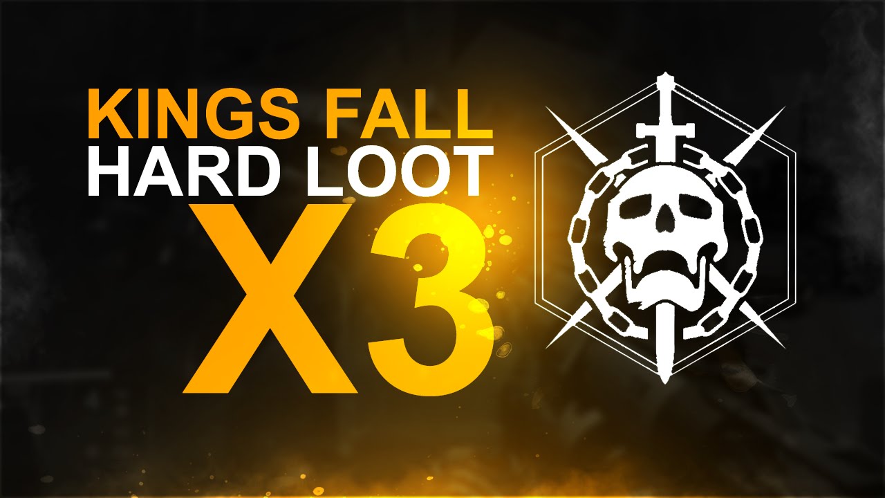 Destiny: Kings Fall Hard Mode Loot x3 Characters!