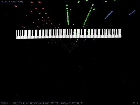 Rush E black midi