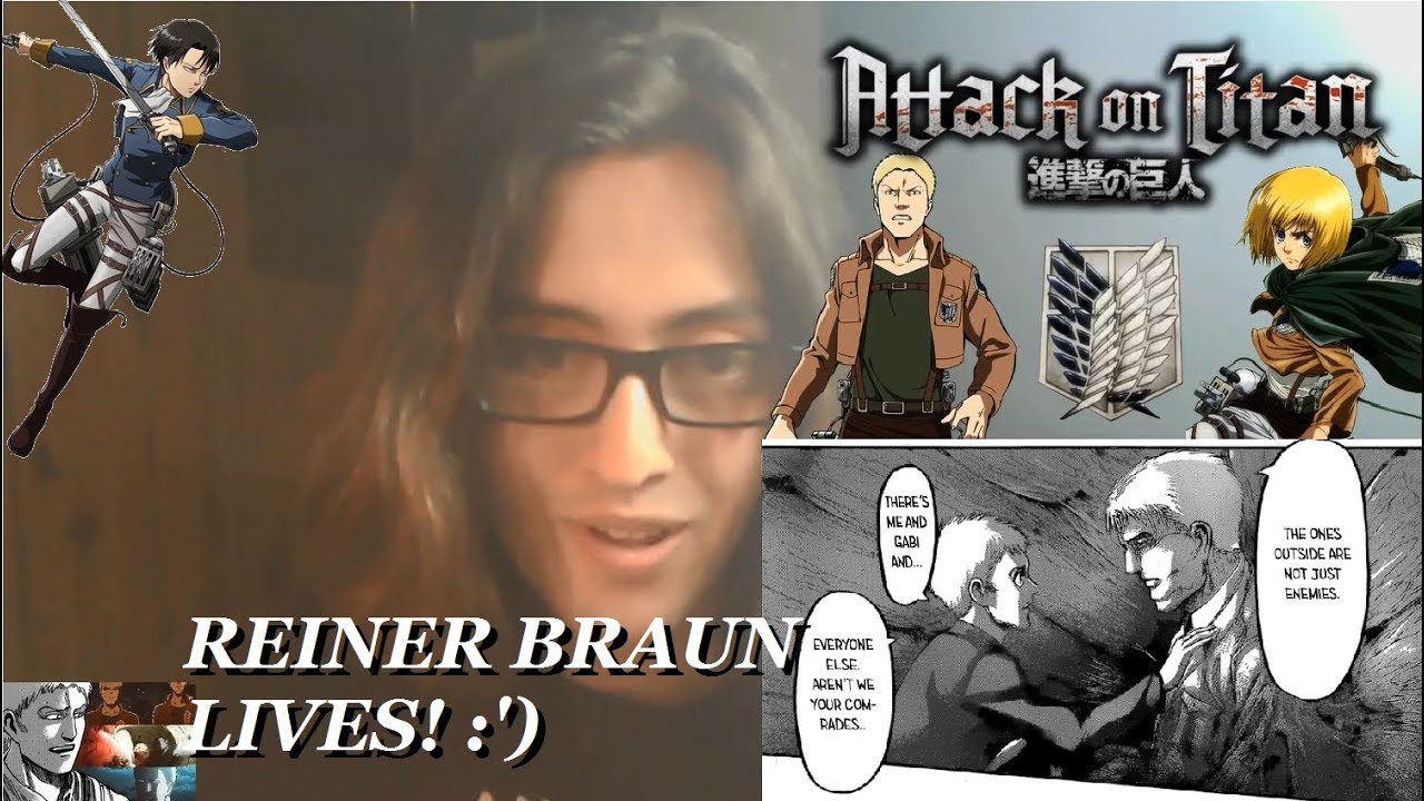 Reiner Lives Armin Too Attack On Titan Manga Chapter 103 Assault 進撃の巨人 Live Reaction Review - roblox attack on titan downfall how to become a titan