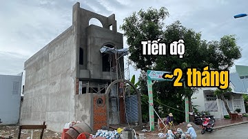 Tiến độ ~2 tháng nhà đường Tô Thị Tẻ KDC licogi P1 Tp Cà Mau