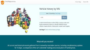 Check Car History in Australia for FREE Using VIN or REGO #carhistory #carcheck