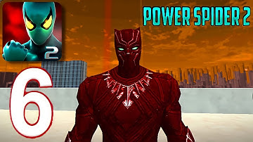 Power Spider Hero 2 - Gameplay Walkthrough Part 6 - Red Kitten (iOS,Android)