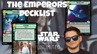 Mono Command Emperor Palpatine Star Wars Unlimited in Depth Decklist profile