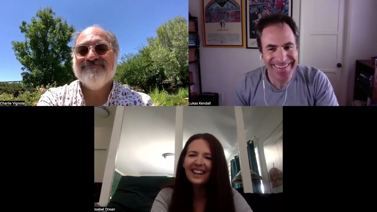 Lukas and Charlie Interview Writer Isabel Dréan