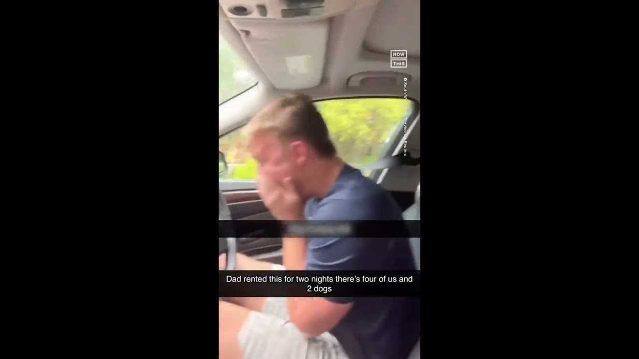Oops Dad Accidentally Books Tiny Home For Family Of Four 