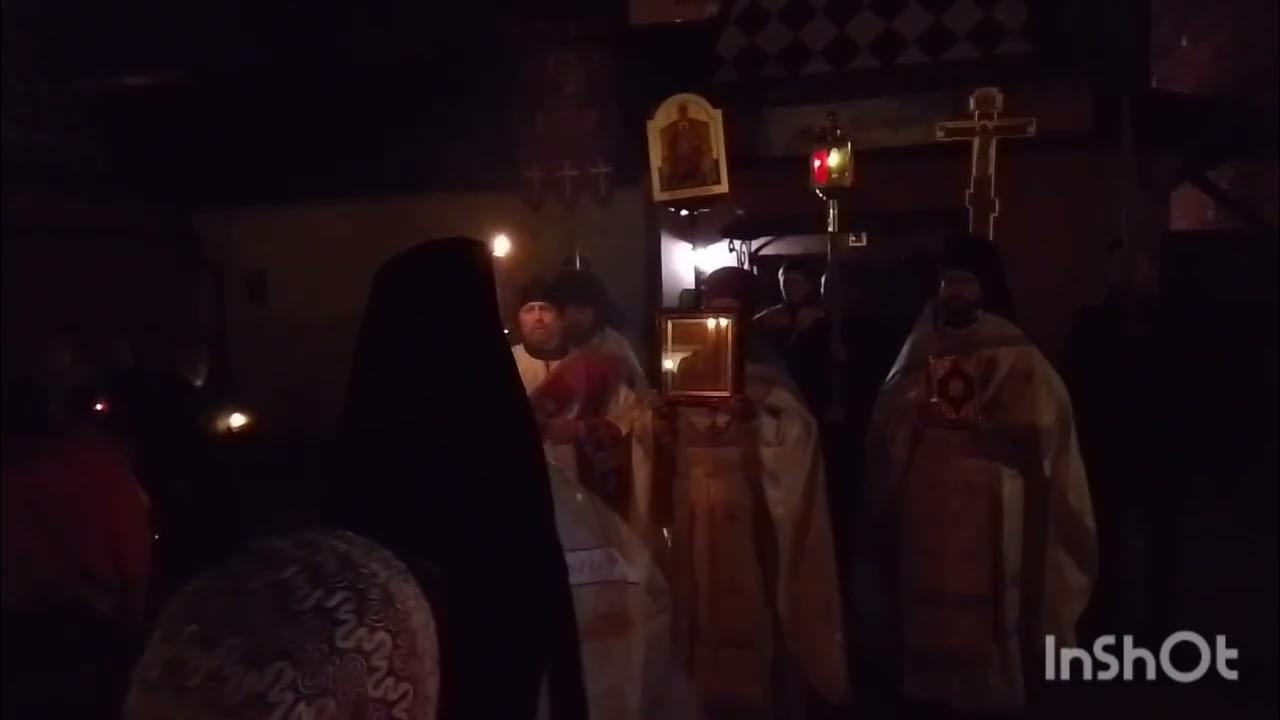 Свирский монастырь Пасха ночь