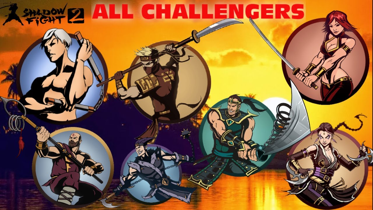 shadow fight 2 all weapons mod apk