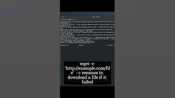 🐧 Linux CLI 32c 🐧 wget command 🐧 #linux #shell #cli #konsole #ubuntu #fedora #opensuse