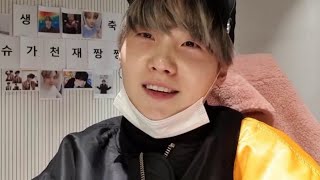 [ENG SUB] SUGA BIRTHDAY VLIVE 030820-1 Day before his Birthday