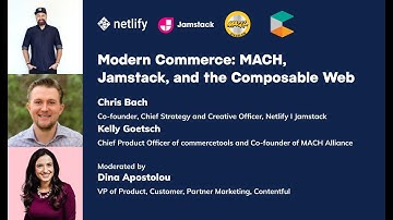 Modern Commerce: MACH, Jamstack, and the Composable Web