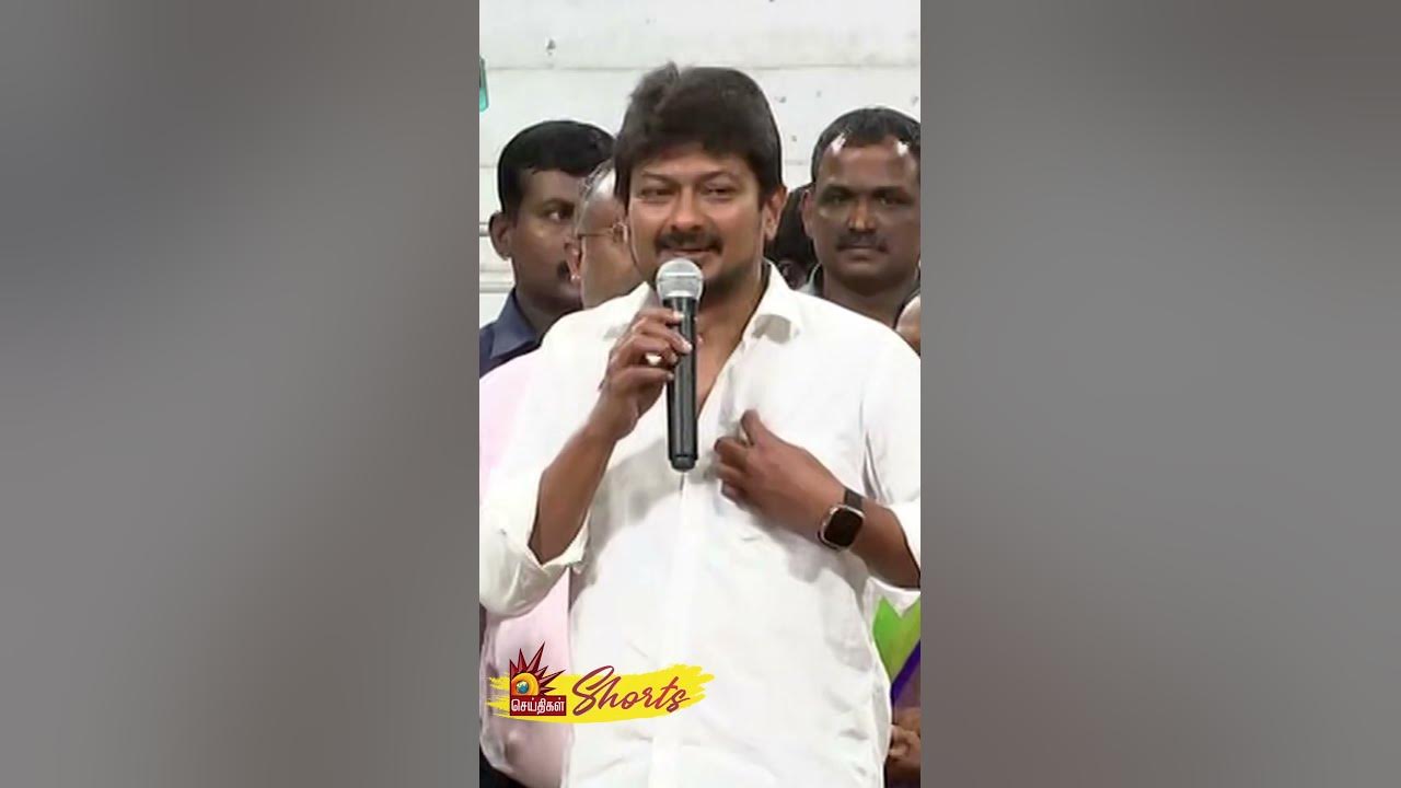 Minister Udhayanidhi Stalin discussed with students at Nehru Indoor Stadium!  – Kalaignar TV News