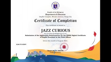 How to get / download  PNPKI CERTIFICATE OF COMPLETION