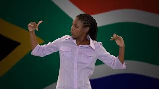 National Anthem in South African Sign Language