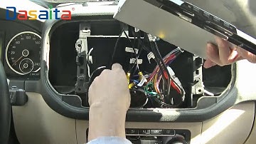 Volkswagen tiguan remove CD and install car android 8.0 head-unit