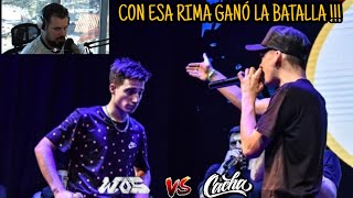 PAPO REACCIONA A WOS VS CACHA (MEJORES MOMENTOS) FMS ARGENTINA 2018 !!!