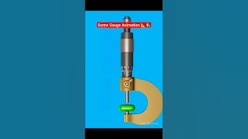 screw gauge animation video 📐🧑‍🔧 #cad #engineering #animation #mechanical #3d 🔥