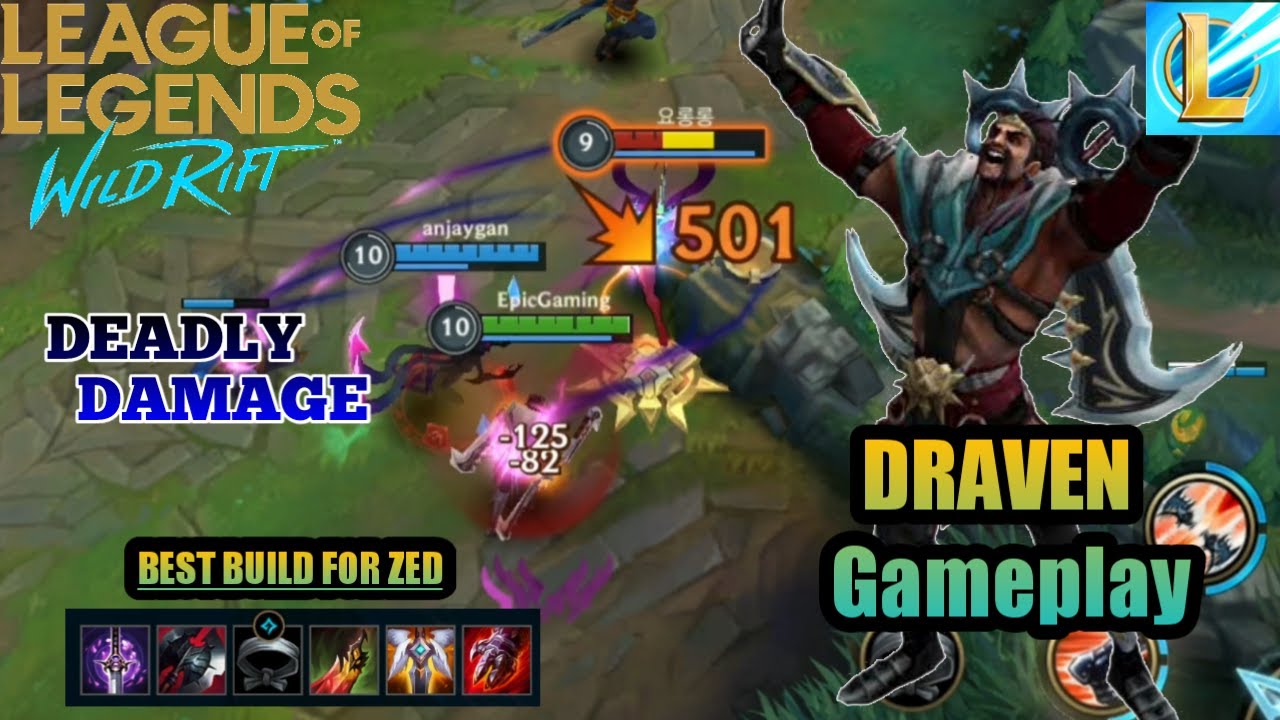 lol wild rift draven