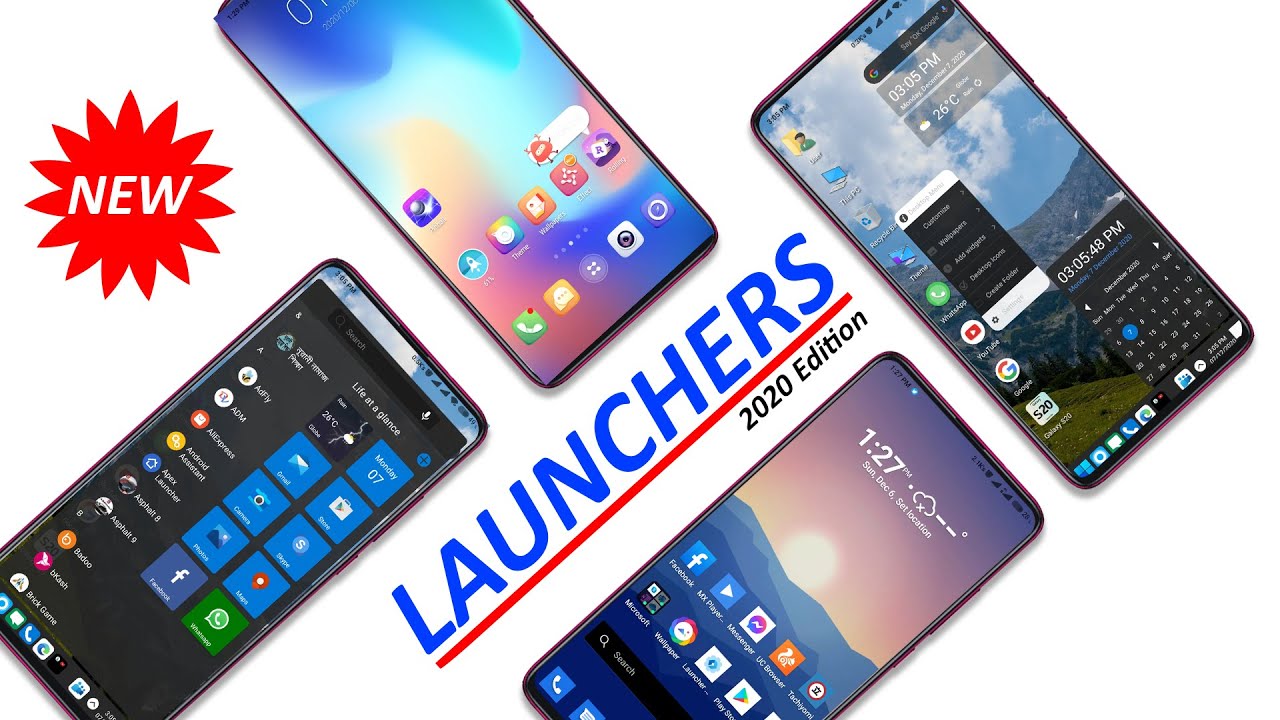 Top 5 Best Android Launcher Apps That You Must Try! - YouTube
