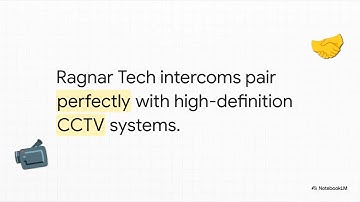 Smart Intercom & CCTV Systems for Homes and Businesses | Ragnar Tech Security Solutions