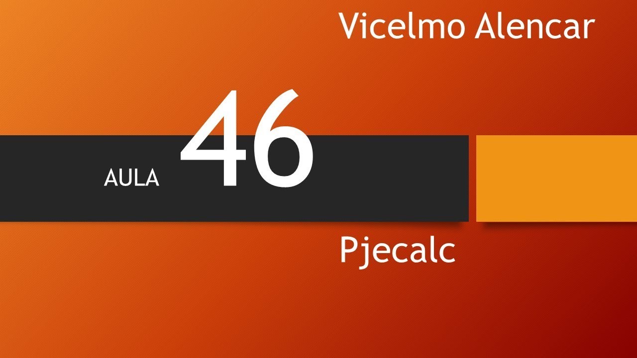 Pjecalc versão 2.5.1 - atualização