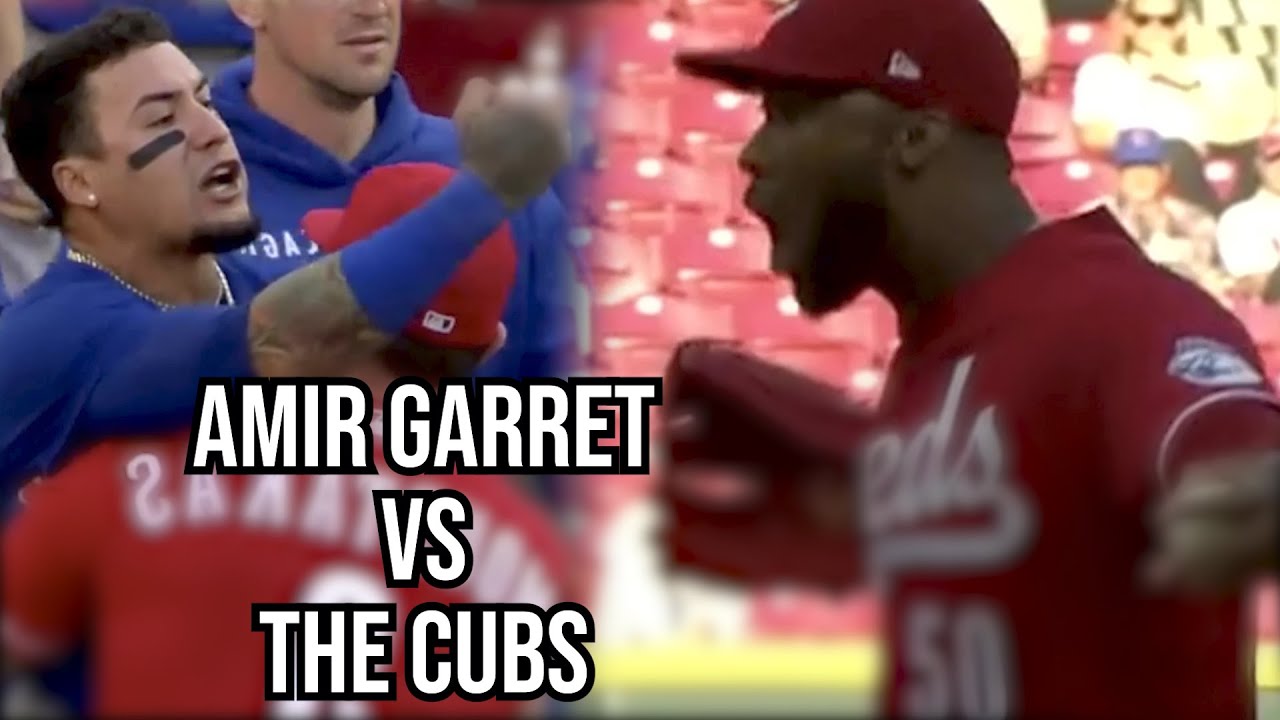 Amir Garrett screams at Rizzo after striking him out, a breakdown