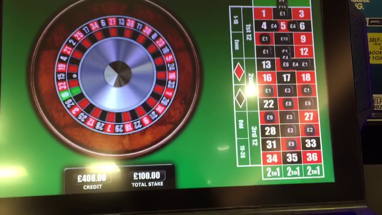 Roulette good run on numbers, big bets at William Hill Gambling will