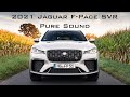 2021 Jaguar F-Pace SVR: Pure 5.0 Supercharged V8 Exhaust Sound
