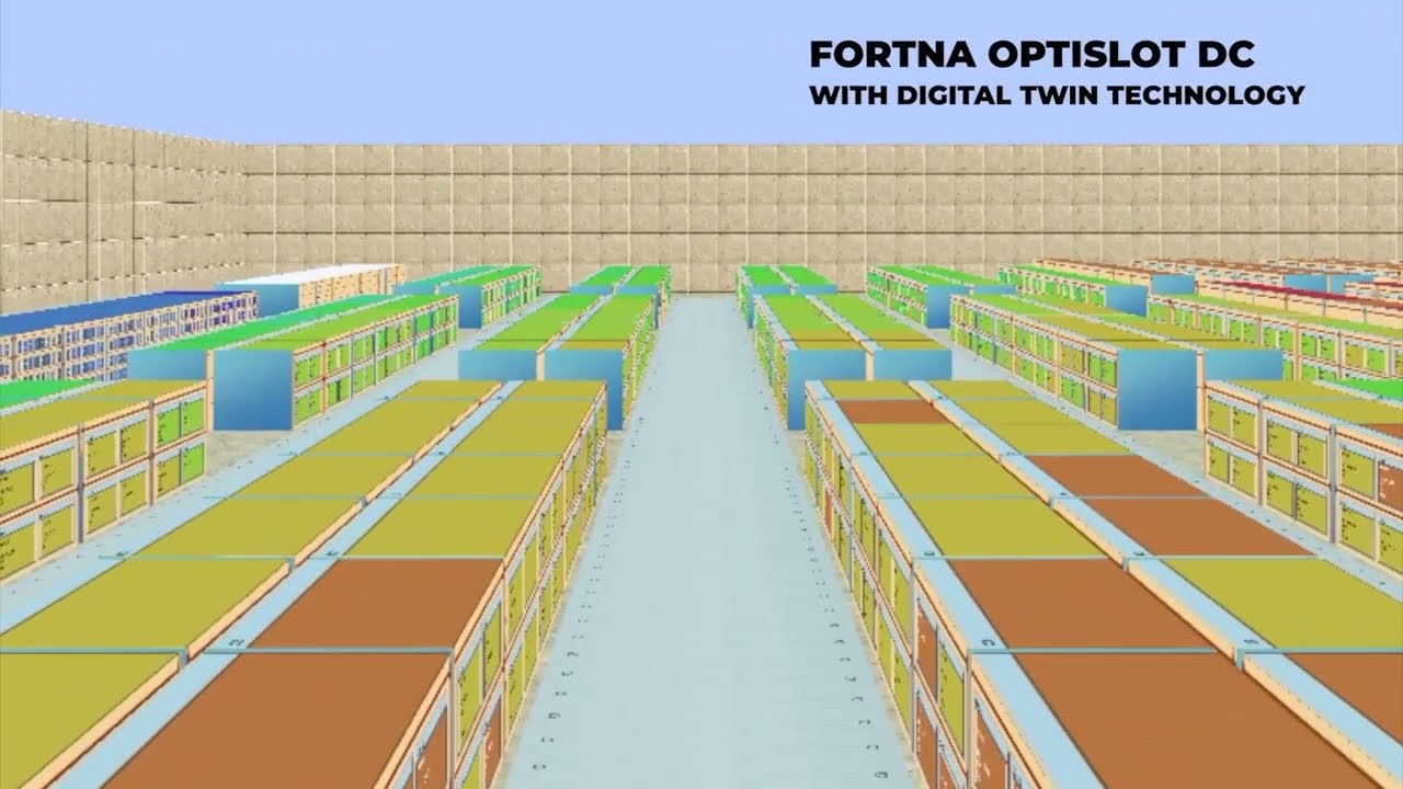 FORTNA OptiSlot DC with Digital Twin