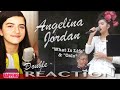 Angelina Jordan First Time Reaction to &quot;What is Life&quot; &amp; &quot;Oslo&quot; original songs 😊 ❤️
