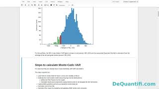 Monte-Carlo VaR for Crypto Derivatives, using DQTools