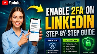 How to Turn on 2FA with LinkedIn Account.Complete Guide Video
