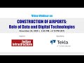 Webinar on Construction of Airports
