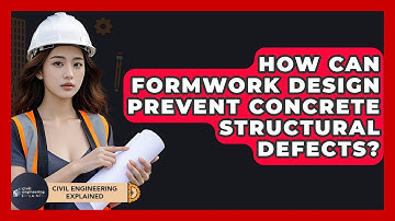 How Can Formwork Design Prevent Concrete Structural Defects? - Civil Engineering Explained