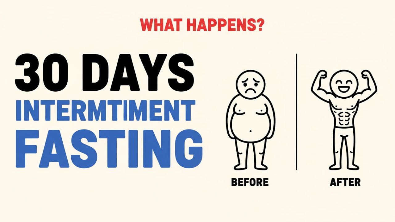 What 30 Days of Intermittent Fasting Actually Does to Your Body (Science Explained) 