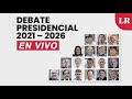 Elecciones 2021: Debate presidencial JNE | EN VIVO