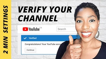 How to VERIFY Your YouTube Channel in 2021 ✅ - 2 Minute Settings