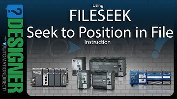 BRX Do-more Designer Using the FILESEEK Instruction from AutomationDirect