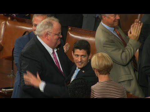 Paul Ryan elected as new House speaker