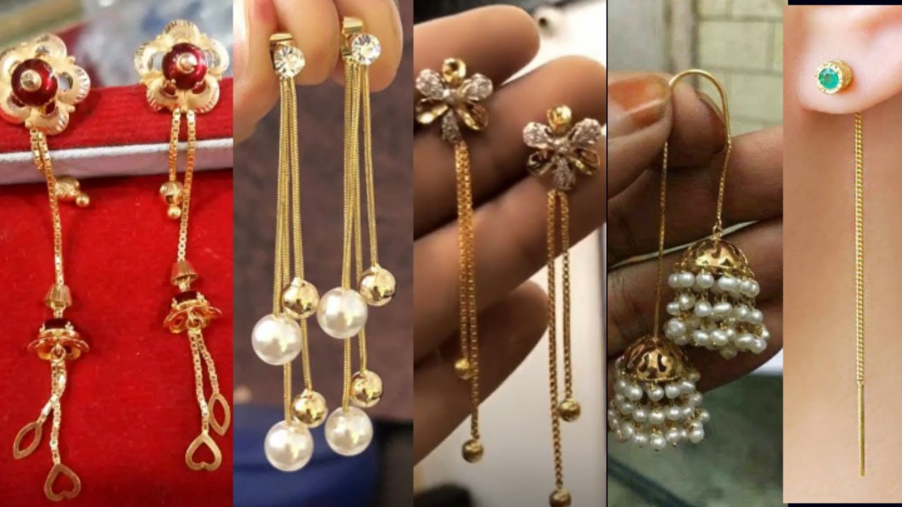 Flipkart.com - Buy Creative Frogs Diamond Sui Dhaga Earrings Alloy Earring  Metal Drops & Danglers Online at Best Prices in India