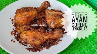 Download lagu The Most Delicious and Flavorful Galangal Fried Chicken Recipe