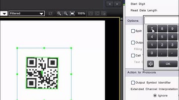 CV-X Machine Vision System:  2D & 1D Code Reader Tools