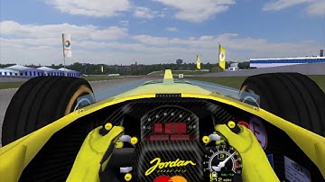 Rfactor 1 Mod F1 1998 GPTeam- Oscar Alfredo Galvez-1997 Test Lap.