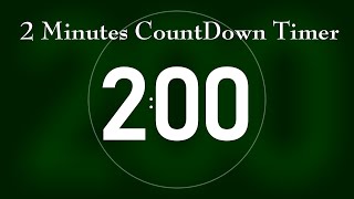2 minute Countdown (Rotation) ２分 カウントダウンタイマー HD 1920x1080