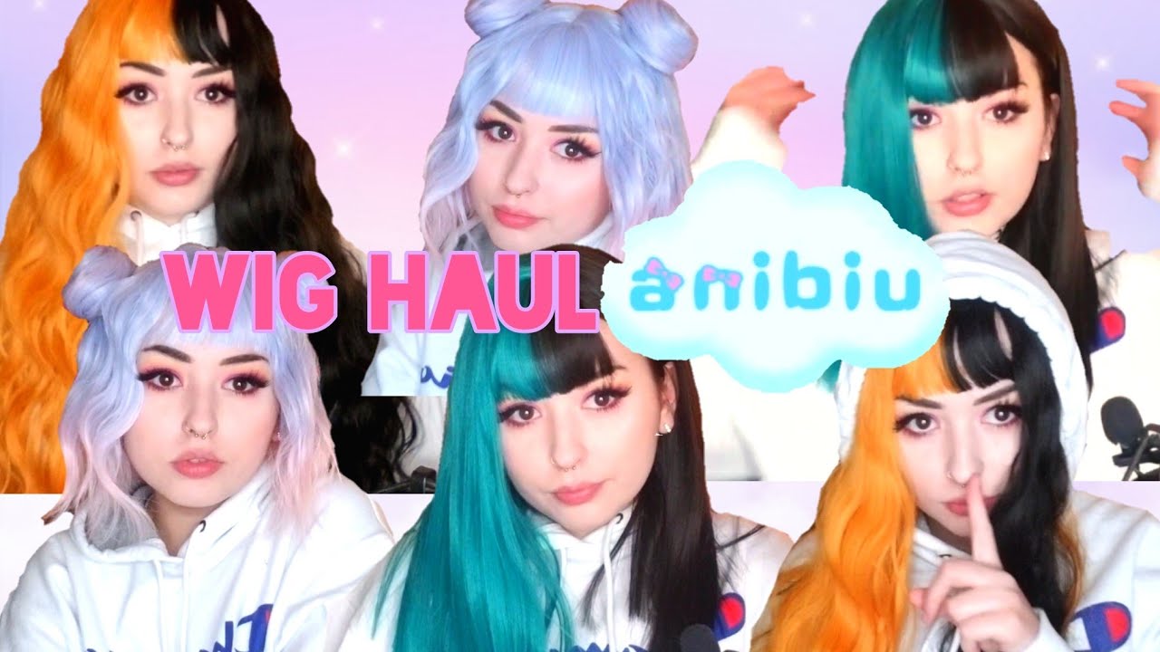 Cute Affordable Cosplay/Kawaii/Halloween Wig Haul from Anibiu