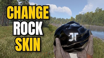 How To Apply Rock Skin In Rust | Spawn With Your Rock Skin Guide