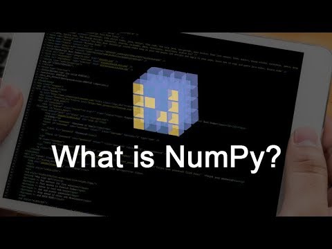 Python : What is NumPy ?  {in தமிழ்}
