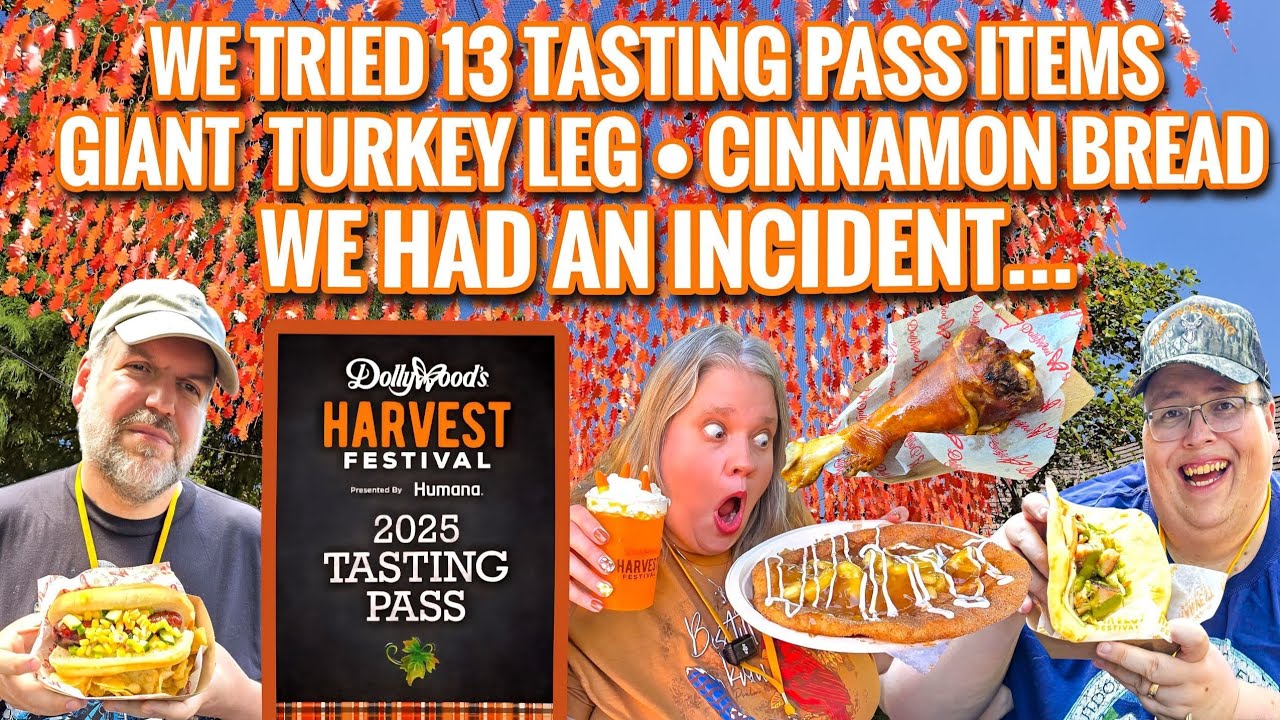 What Happened at Dollywood?! We tried A TON of tasting pass items! Is it worth it?