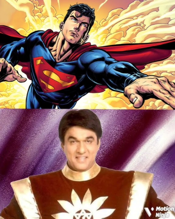 Shaktimaan vs superman (dc comics)#shaktimaan #dccomics